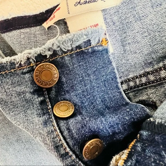 Y2K VTG Abercrombie & Fitch Cutoff Waist Jean Denim Shorts